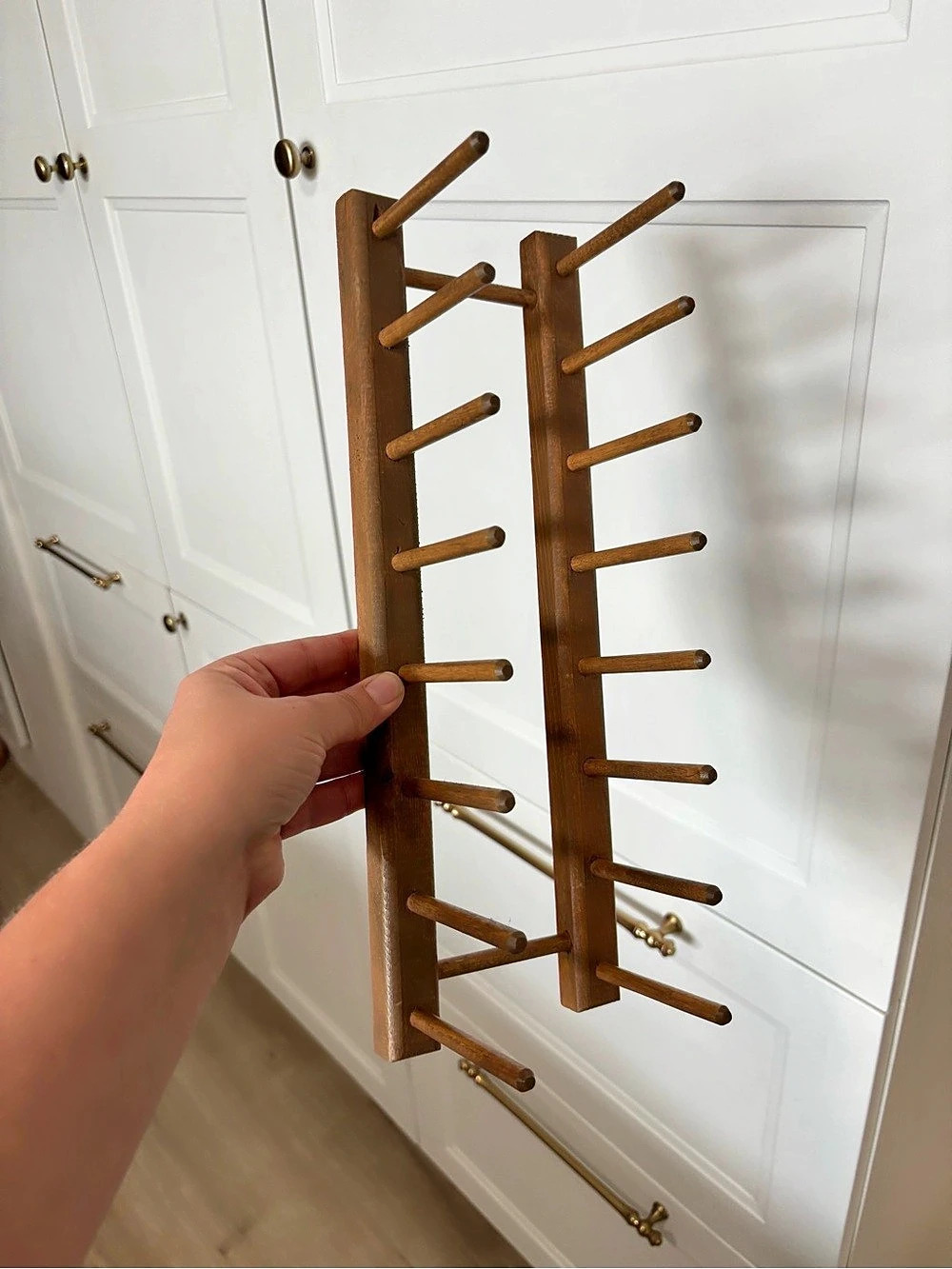 Wooden plate Rack wooden vintage